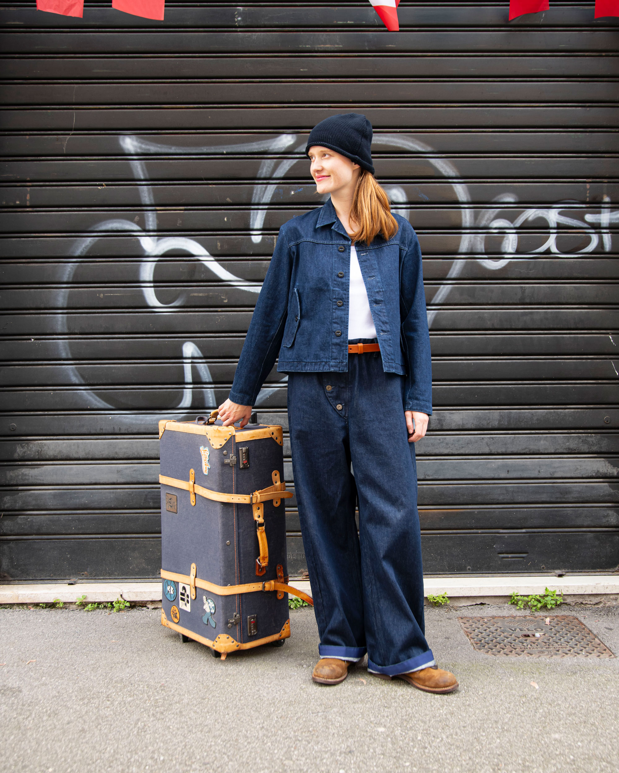 TYPE 113 - The Vent Shacket Denim Rinse - PeppinoPeppino