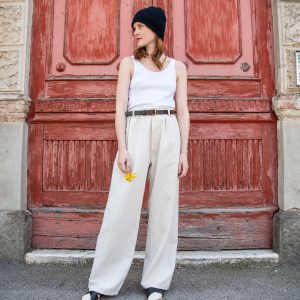Type 128 - The Oversize Fishing Pant Ecru (one size)